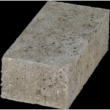 Oud Hollandse Kleinplaveisel 15x5x7 cm Grijs