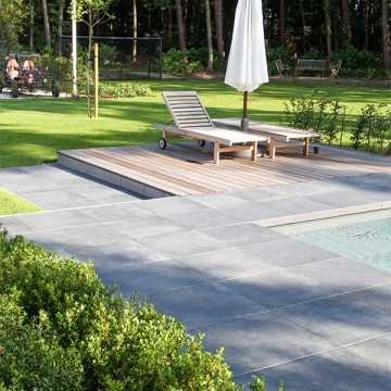 Ceramica 60x60x3 concrete carbon
