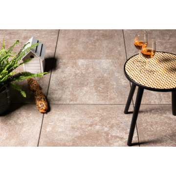 Trippel T 80x80x4 Taupe