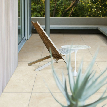 Robusto Ceramica 40x80x3 lime beige