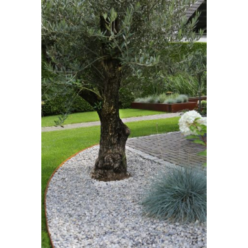 Kantopsluiting Single flex 300x10 cm - Corten