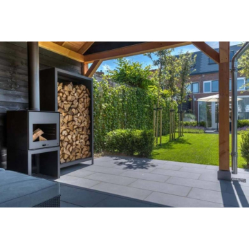 Robusto Ceramica 80x40x3 Elegance Nero Maracana