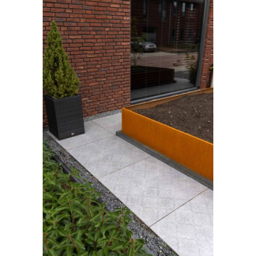 GeoCeramica 80x80x4 Impasto Grigio Déco