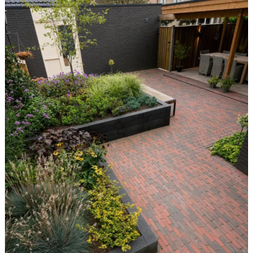 Tambour Waalformaat 20x5x7 Rood/Zwart