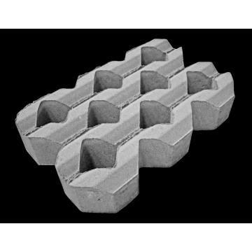 Grasbetontegel 40x60x12 grijs type A