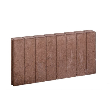 blokjesband bruin (vierkant)