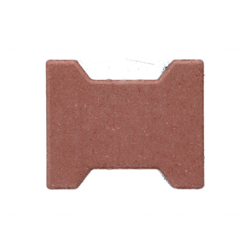 Ecotop Base H-verbandsteen 20x16,4 11,7x8 normaal facet rood KOMO PL2 (vierkant)