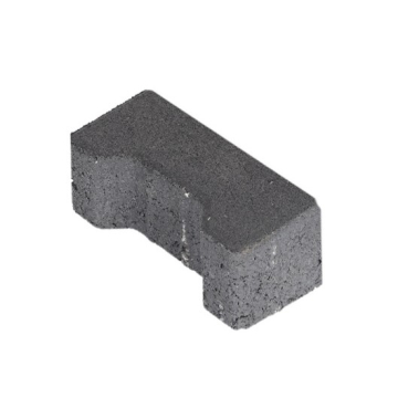 3002161 Passtuk H-profielsteen 8 cm antraciet komo met deklaag (vierkant)