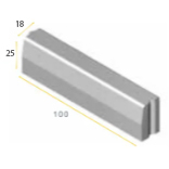 Trottoirband 18 20 x 25 x 100 (goede)