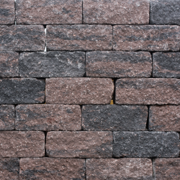 Wallblock Tumbled 30 12 12 cm Brons