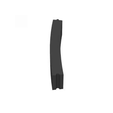 Opsluitband 100x200x785 zwart bochtstuk 6000 hol&dol