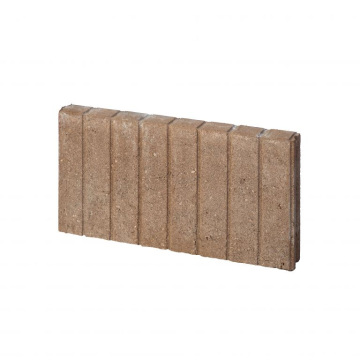 Blokjesband Bruin