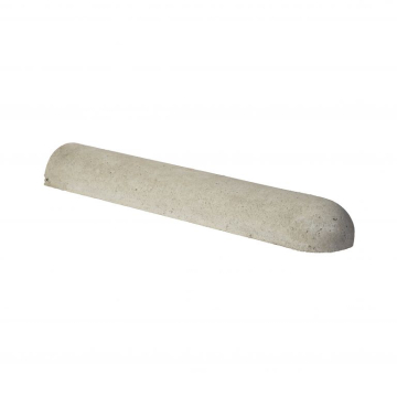 Plakband 1x rond grijs