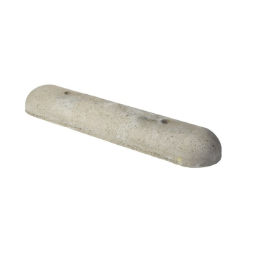 Plakband 2x rond + montagegaten grijs