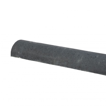 Plakband 1x rond antraciet