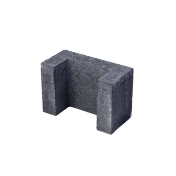 U-element antraciet 15x20x30