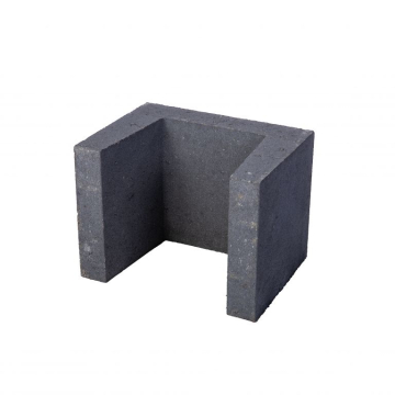 U-element antraciet 30x30x40