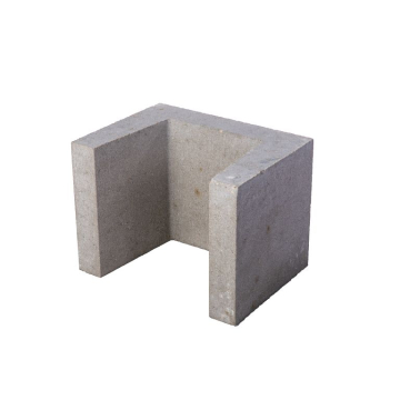 U-element grijs 30x30x40