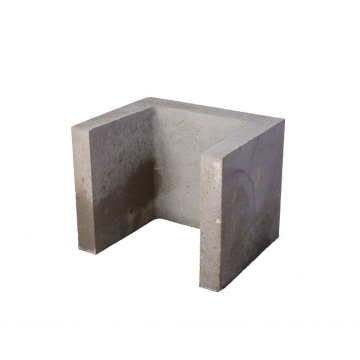 U-element grijs 40x40x50