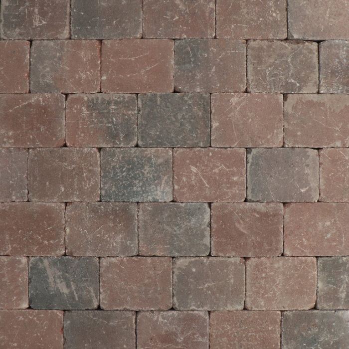 209140 Metro Trommelsteen 20x15x6 cm Rood genuanceerd m - 50014280