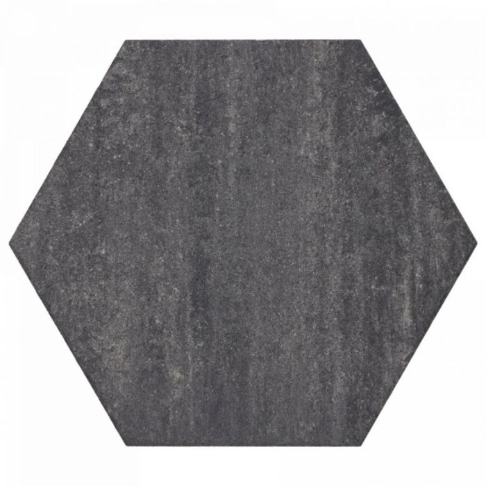 Soft Comfort Zeskant 60-52,5x30x4 GrijsZwart (3)
